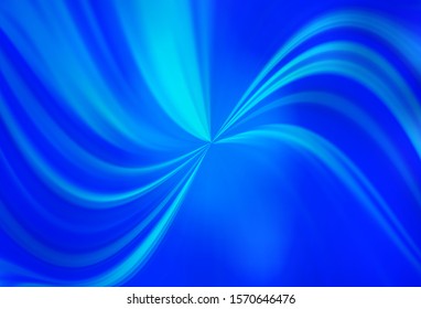 Light BLUE vector blurred shine abstract template. Shining colored illustration in smart style. Background for a cell phone.