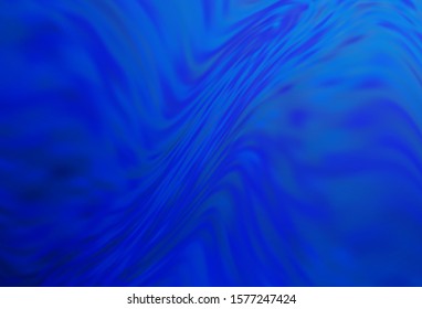 Light BLUE vector blurred shine abstract template. Colorful abstract illustration with gradient. New design for your business.