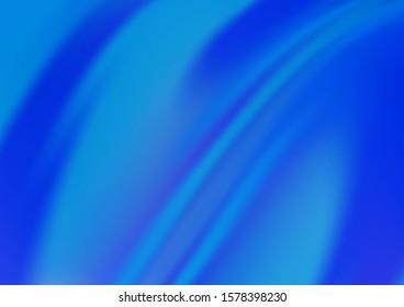 Light BLUE vector blurred shine abstract background. Shining colorful illustration in a Brand new style. The best blurred design for your business.