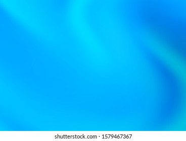 Light BLUE vector blurred shine abstract background. A vague abstract illustration with gradient. Brand new design for your business.