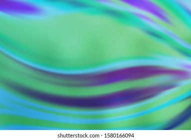 Light BLUE vector blurred shine abstract template. Creative illustration in halftone style with gradient. New design for your business.