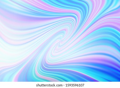 Light BLUE vector blurred shine abstract background. An elegant bright illustration with gradient. Blurred design for your web site.