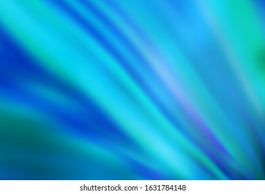 Light BLUE vector blurred shine abstract background. Glitter abstract illustration with gradient design. New design for your business.