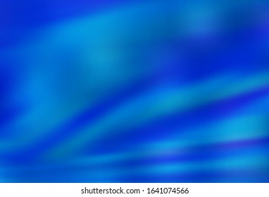 Light BLUE vector blurred shine abstract background. Creative illustration in halftone style with gradient. Elegant background for a brand book.