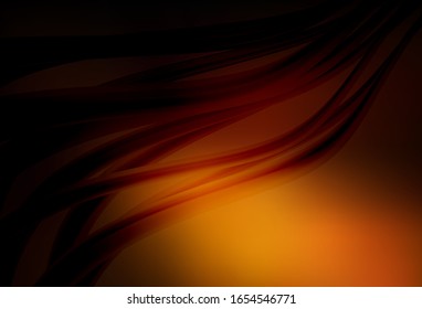 Light BLUE vector blurred shine abstract template. Glitter abstract illustration with gradient design. The best blurred design for your business.