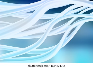 Light BLUE vector blurred shine abstract texture. Colorful abstract illustration with gradient. New design for your business.