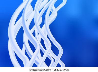 Light BLUE vector blurred shine abstract background. Creative illustration in halftone style with gradient. Smart design for your work.