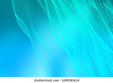 Light BLUE vector blurred shine abstract background. Abstract colorful illustration with gradient. New design for your business.