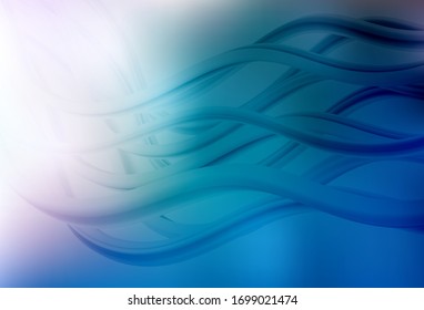 Light BLUE vector blurred shine abstract texture. Modern abstract illustration with gradient. Blurred design for your web site.