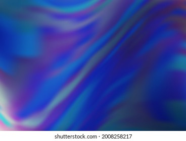 Light BLUE vector blurred shine abstract pattern. A completely new color illustration in a bokeh style. The elegant pattern for brand book.