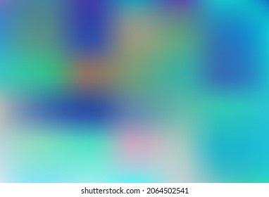 Light BLUE vector blurred shine abstract pattern. Glitter abstract illustration with an elegant design. Brand new design for your business.