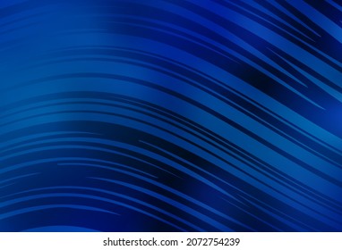 Light BLUE vector blurred shine abstract background. Modern abstract illustration with gradient. Background for designs.