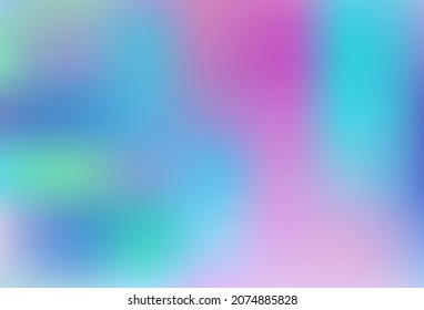 Light BLUE vector blurred shine abstract template. Modern abstract illustration with gradient. Best blurred design for your business.