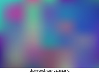 Light BLUE vector blurred shine abstract background. A completely new color illustration in a bokeh style. Design for your web site.