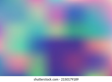 Light BLUE vector blurred shine abstract template. Glitter abstract illustration with an elegant design. Design for your web site.