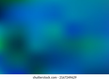 Light BLUE vector blurred shine abstract pattern. Colorful illustration in blurry style with gradient. Brand new design for your business.