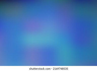 Plantilla abstracta de brillo de vectores ligeros BLUE borrosa. Ilustración abstracta colorida con gradiente. Elegante portada para un libro de marca.