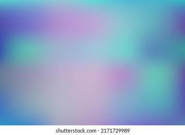 Light BLUE vector blurred shine abstract pattern. Colorful illustration in blurry style with gradient. Template for any brand book.