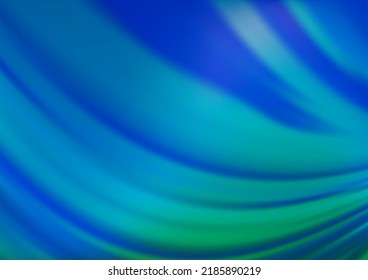 Light BLUE vector blurred shine abstract template. Colorful abstract illustration with gradient. A new texture for your design.