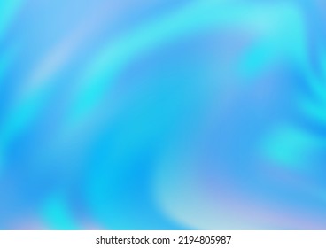 Plantilla abstracta de brillo de vectores ligeros BLUE borrosa. Ilustración colorida de estilo borroso con gradiente. El mejor diseño borroso para su negocio.