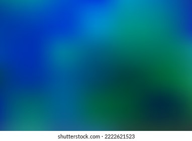 Hellblauer Vektorunscharfer glänzender abstrakter Hintergrund. Farbige abstrakte Illustration mit Farbverlauf. Neuer Stil für Ihr Business-Design.
