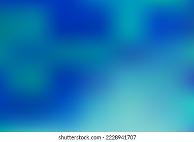 Plantilla abstracta de brillo de vectores ligeros BLUE borrosa. Ilustración abstracta vaga con gradiente. Diseño de su sitio web.