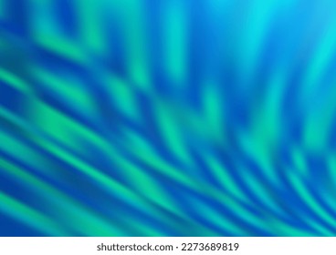 Light BLUE vector blurred shine abstract pattern. A vague abstract illustration with gradient. A completely new template for your design.