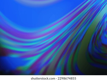 Hellblauer Vektorunscharfer glänzender abstrakter Hintergrund. Eine elegante, helle Illustration mit Farbverlauf. Die Vorlage kann für Ihr Markenbuch verwendet werden.