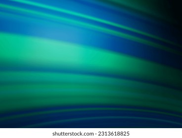 El vector claro AZUE borroso brilla el fondo abstracto. Una ilustración de color completamente nueva en un estilo bokeh. Una nueva textura para tu diseño.