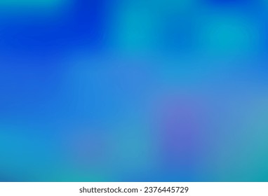 El vector claro AZUE borroso brilla el fondo abstracto. Ilustración abstracta colorida con gradiente. Elegante portada para un libro de marca.