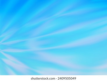 El vector claro AZUE borroso brilla el fondo abstracto. Una ilustración de color completamente nueva en un estilo bokeh. La plantilla se puede utilizar para su libro de marca.