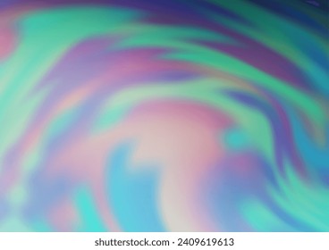 Light BLUE vector blurred shine abstract background. A completely new color illustration in a bokeh style. The best blurred design for your business.