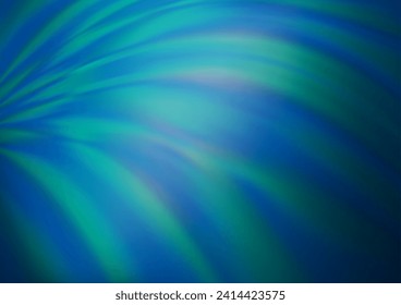 Light BLUE vector blurred shine abstract background. A completely new color illustration in a bokeh style. Brand new style for your business design.