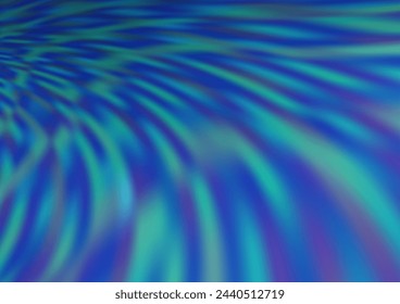 Light BLUE vector blurred shine abstract template. Modern geometrical abstract illustration with gradient. The background for your creative designs.
