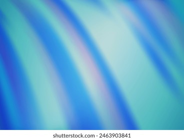 Light BLUE vector blurred shine abstract pattern. Glitter abstract illustration with an elegant design. The background for your creative designs.