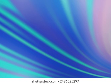 Light BLUE vector blurred shine abstract template. Colorful illustration in abstract style with gradient. Brand new design for your business.