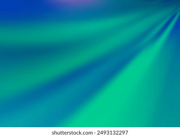 Light BLUE vector blurred shine abstract background. Glitter abstract illustration with an elegant design. A completely new template for your design.