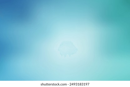 Light BLUE vector blurred shine abstract background. New colored illustration in blur style with gradient. Blurred design for your web site.