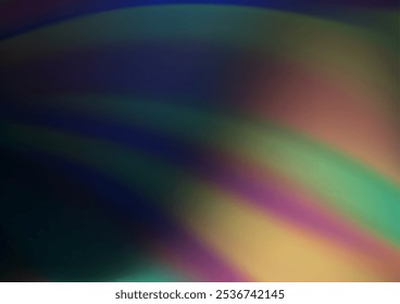Plantilla abstracta de brillo borroso de Vector AZUL claro. Ilustración creativa en estilo semitono con gradiente. El diseño borroso se puede utilizar para su Sitio web.