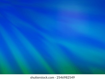 Vetor azul claro borrado brilho modelo abstrato. Ilustração colorida em estilo borrado com gradiente. O melhor design turvo para a sua empresa.
