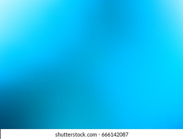 Light BLUE vector blurred shine abstract background. A completely new color illustration in a vague style. A new texture for your design.
