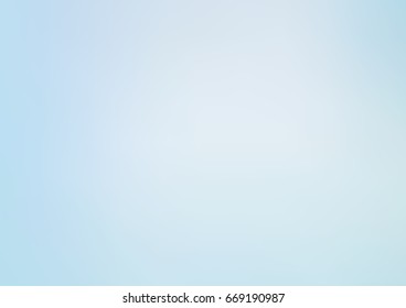 Light BLUE vector blurred shine abstract template. An elegant bright illustration with gradient. The template can be used as a background of a cell phone.