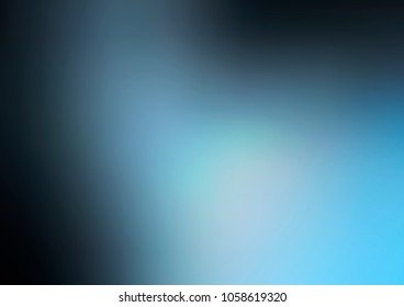 Light BLUE vector blurred template. Glitter abstract illustration with an elegant design. The blurred design can be used for your web site.