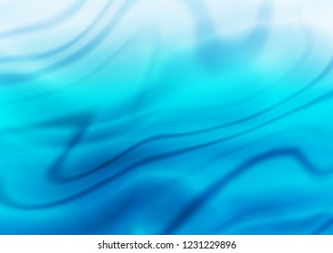 Light BLUE vector blurred template. A completely new color illustration in a vague style. A completely new design for your business.