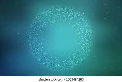 Light BLUE vector blurred template. Abstract colorful illustration with gradient. Background for a cell phone.