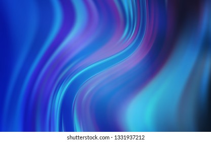 Light BLUE vector blurred template. Modern abstract illustration with gradient. Background for designs.