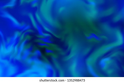 Light BLUE vector blurred template. Colorful abstract illustration with gradient. Completely new design for your business.