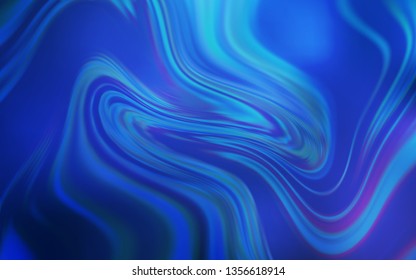 Light BLUE vector blurred template. New colored illustration in blur style with gradient. Background for a cell phone.
