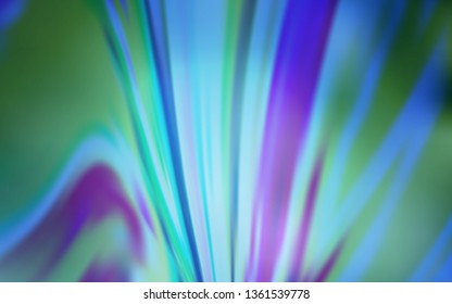 Light BLUE vector blurred template. Creative illustration in halftone style with gradient. Background for designs.