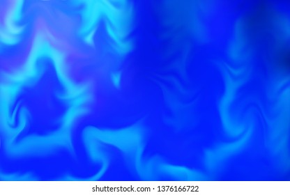 Light BLUE vector blurred template. A completely new colored illustration in blur style. Background for designs.